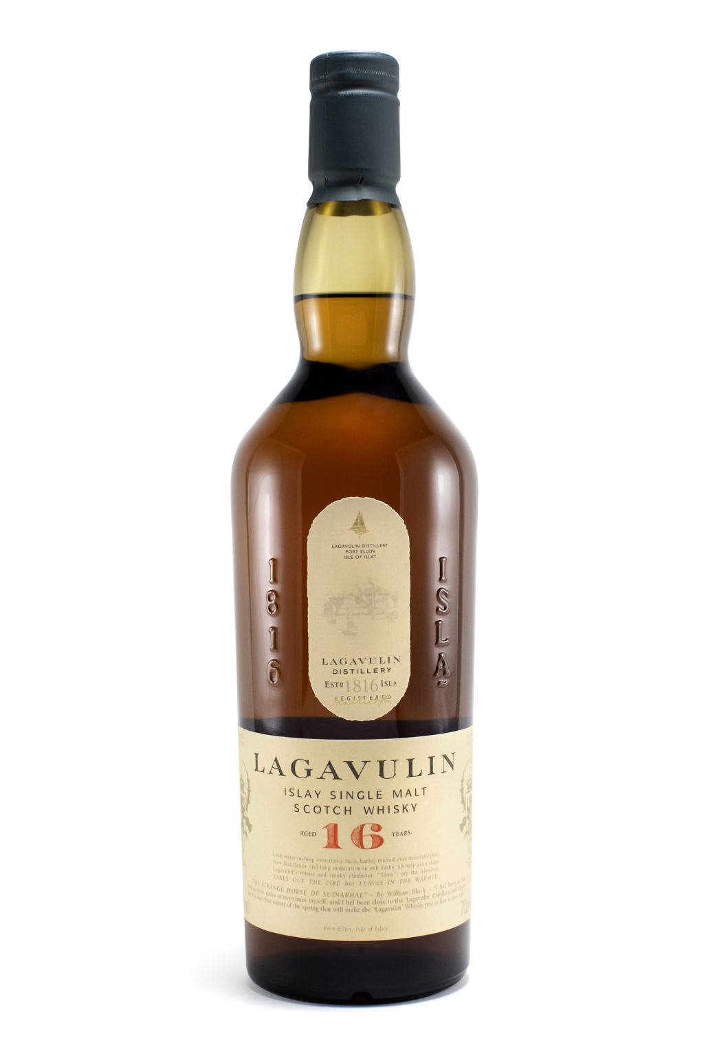 Lagavulin 16 Year Old Islay Single Malt Scotch Whisky 700mL - Box Bar